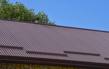 typical Penarth Moors corrugated roof uses